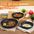 DRICKATE Nonstick Frying Pan, 11Inch Skillet Egg Omelet Pan with Detachable Handle, Induction Compatible With Nonstick Marble Coating, 100% APEO&PFOA-Free