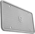 Rightcar Solutions Silicone License Plate Frames | The Original Premium Grade Silicone Car Plate Frame | Rust Proof, Rattle Proof, Weather Proof License Plate Holder (Grey)