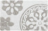 Madison Park Casablanca 100% Cotton Tufted Bathroom Rugs Luxurious Plush Medallion Floral Pattern Bath Mat Absorbent, Quick Dry, Spa Design Shower Room D©cor, Rectangle 20" x 30", Taupe