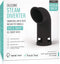 Silicone Steam Release Diverter Accessory - Compatible With Instant Pot DUO, DUO Plus, Nova Plus, Smart, Fits Mini, 3-Qt 5-Qt 6-Qt 8-Qt IP - Cover Pressure Valve To Vent Instapot Steam (Black)