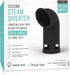 Silicone Steam Release Diverter Accessory - Compatible With Instant Pot DUO, DUO Plus, Nova Plus, Smart, Fits Mini, 3-Qt 5-Qt 6-Qt 8-Qt IP - Cover Pressure Valve To Vent Instapot Steam (Black)