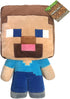Mojang Minecraft Steve Plush Pillow Buddy - Super Soft Polyester Microfiber, 16 inch (Official Product)