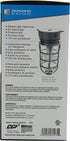 Woods L1706 Vandal Resistant Security Light With Ceiling Mount (150W Incandescent Bulb, Silver)