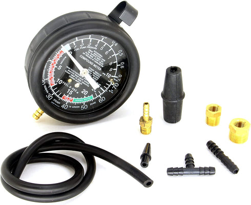 HFS (R) Carburetor Carb Valve Fuel Pump Pressure & Vacuum Tester Gauge Test Kit
