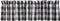 Park Designs Wicklow Check Valance - 72''L - Black & Cream