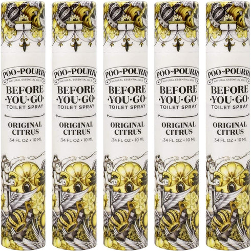 Poo-Pourri Original Citrus 10mL 5 Pack