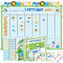Potty Training Chart for Toddler, Boys & Girls, Sticker Chart for Kids Potty Training, 4 Week Reward Chart, Certificate, Instruction Booklet & More, Reward Sticker Chart - Fun Animal Design