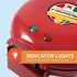 Elite Gourmet EQD413 Non-Stick Electric, Mexican Taco Tuesday Quesadilla Maker, Easy-Slice 6-Wedge, Grilled Cheese, 8 Inch, Red