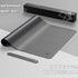 Uncrowned Kings Desk Pad - 35.4 X 17.7 Inches Premium Home Office Desk Mat Protector for Wooden/Glass Desktops - Black Vegan Leather - Waterproof - Extended Mouse Pad-Smooth for Writing Desk Blotter