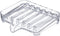 Yamazaki Home Spout Self-Draining Soap Tray-Sink Counter Holder Dish, One Size, Clear