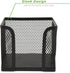 Mind Reader 2-Pack Metal Mesh Memo Pad Holder, Black