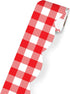 Schoolgirl Style Woodland Whimsy Red and White Bulletin Board Borders, 36 Feet of Scalloped Gingham Classroom Borders for Bulletin Board, White Board, Cork Board, Red & White Desk, Classroom Decor