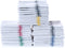Simpli-Magic 79165 Kitchen Towels Pack of 18 Towels, 15" x 26", Herringbone Multi-Color