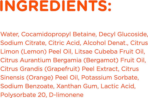 Sapadilla Grapefruit + Bergamot Biodegradable All-Purpose Cleaner Concentrate, 25 Ounce