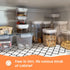 Jersow Cabinet Liner - 17.5inch x 30ft, Non Adhesive Shelf Liner Strong Grip, Non-Slip Shelf Liners for Kitchen Cabinets, Waterproof Shelf Liner for Kitchen, Drawer , Refrigerator - White