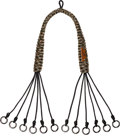 DynoGoods Game Carrier, Duck Carrier, 12 Drops, Slip Ring - Bird Tote, Waterfowl Game Carrier, Goose Hanger, Game Tote, Paracord