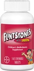Flintstones Vitamins Chewable Kids Vitamins with Iron, Upgraded Formula Multivitamin for Kids & Toddlers, 160 Count