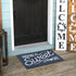 AAZZKANG Welcome Mat Home Sweet Home Doormat with Non Slip Rubber Backing Durable Outdoor Door Mat Easy Clean Heavy Duty Indoor Mats for Front Door Entrance