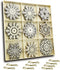 YuQi Set of 27 Hanging Wood Snowflakes Ornaments,Christmas Snowflake Decoration,Unfinished Wooden Snowflakes Large for Crafts Winter Wedding Decor Xmas Ornament