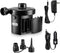 Electric Air Pump for Mattress: Battery Powered Portable Air Pump with 3-Nozzle - Dr.meter AC 110V and DC 12V Operated Quick-fill Inflator Deflator for Inflatable Pool Raft Bed Boat Swimming Rings