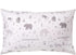 WeeSprout Mini Toddler Pillow for Kids Sleeping - Organic Cotton Shell & Pillowcase with Soft & Supportive Polyfiber Filling Good for Travel, Machine Washable, 18 x 13 x 3, Safari