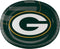 Green Bay Packers Oval Plates, 24 ct