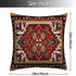 KENT HILL Persian Tribal Floral Throw Pillow Covers Set of 2 Decorative Outdoor Burnt Orange Turkish Cotton 18 X 18 Inches Square for Living Room Bed Sofa Chair Couch