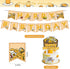 38 Pcs Gudetama Theme Birthday Party Decorations,Party Supply Set for Kids with 1 Happy Birthday Banner Garland , 13 Cupcake Toppers, 18 Balloons,6 Spiral for Party Decorations