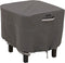 Classic Accessories Ravenna Water-Resistant 21 Inch Square Patio Ottoman/Table Cover