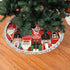 FREEHOTU Christmas Time Nutcracker Sweet Christmas Tree Skirt Gorgeous Edge Tassel Lace for 36" Xmas Ornaments Decoration