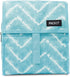 PackIt Freezable Lunch Bag with Zip Closure, Aqua Tie Dye