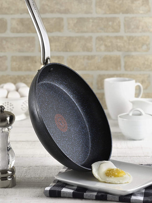 T-fal Heatmaster Nonstick Thermo-Spot Heat Indicator Fry Pan Cookware, 10-Inch, Black - As Seen on TV