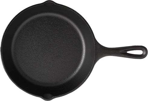 Lodge Wildlife Series-8" Cast Iron Skillet with Duck Scene, 8", Black