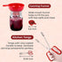 InspoLine Canning Kit Canning Supplies Starter Kit 8 in 1 Ultimate Kit with Jar and Lid Lifter, Canning Tongs, Jar Wrench, Funnel, Bubble Remover Tool, Canning Rack Home Canning Tools Set