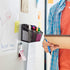 Workablez Magnetic Pencil Holder - 2 Generous Compartments Magnetic Storage Basket Organizer - Extra Strong Magnets - Perfect Mesh Pen Holder to Hold Whiteboard, Locker Accessories€¦