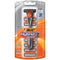 BIC Comfort 3 Hybrid Men's Disposable Razor, 3 Blades, 6 Cartridges and 1 Handle, Black, For a Close and Comfortable Shave (SH3KP6C-L-GRY)