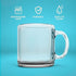 Libbey Clear Glass Coffee Mugs | 13oz Crystal Cups | Mugs for Latte and Hot Beverages