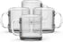 Libbey Clear Glass Coffee Mugs | 13oz Crystal Cups | Mugs for Latte and Hot Beverages