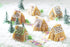 Nordic Ware Platinum Cozy Village Baking Pan