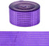 AHANDMAKER 4000pcs Glass Mirror Wall Sticker, 8.2 Feet Self-Adhesive Mosaic Tiles, Square Glass Mirrors Tiles with Adhesive Back for Home Living Room Bedroom Decoration, Purple 5x5mm