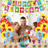 Galoulo Number Birthday Party Supplies For Blocks ,Number Birthday Party Decorations For Blocks Included Cake Toppers, CupCake Toppers, Balloon, Banner, Number Theme block Party Favor Pack Set