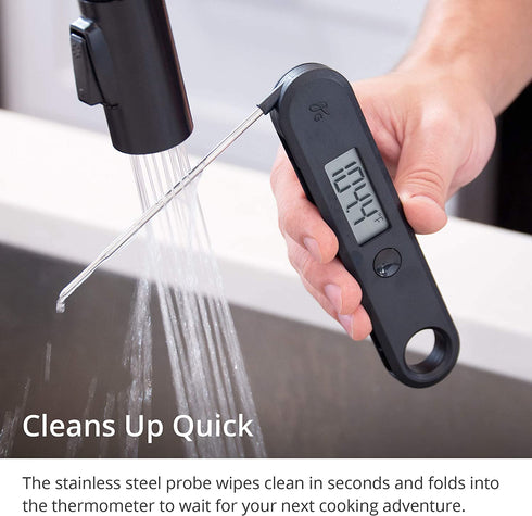 Greater Goods Wireless, Digital Food Thermometer Perfect for Meat, Fish, and Bread, Providing Accurate Readings and Designed in St. Louis