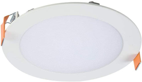 HALO HLB6 3000K Color Temperature New Construction or Remodel Canless Recessed Integrated LED Kit, White, 6 in.