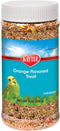 Kaytee Forti Diet Pro Health Orange Flavored Bird Treats For Parakeets, 10-Ounce