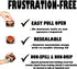 6 Hour Chafing Fuel Liquid Wick Cooking Cans Buffet Food Warmer Dish Burners - Easy Open - 6 Pack