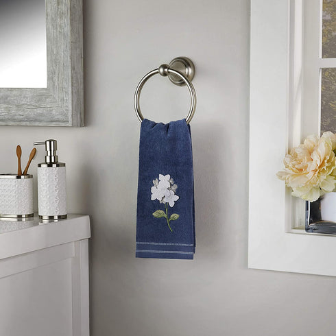 SKL Home by Saturday Knight Ltd. Farm Hydrangea Hand Towel (2-Pack), Blue