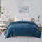 Intelligent Design Microlight Plush Luxury Oversized Blanket Premium Soft Cozy for Bed, Couch or Sofa, King, Teal