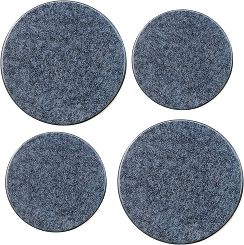 Reston Lloyd Electric Stove Burner Covers, Set of 4, Black Granite
