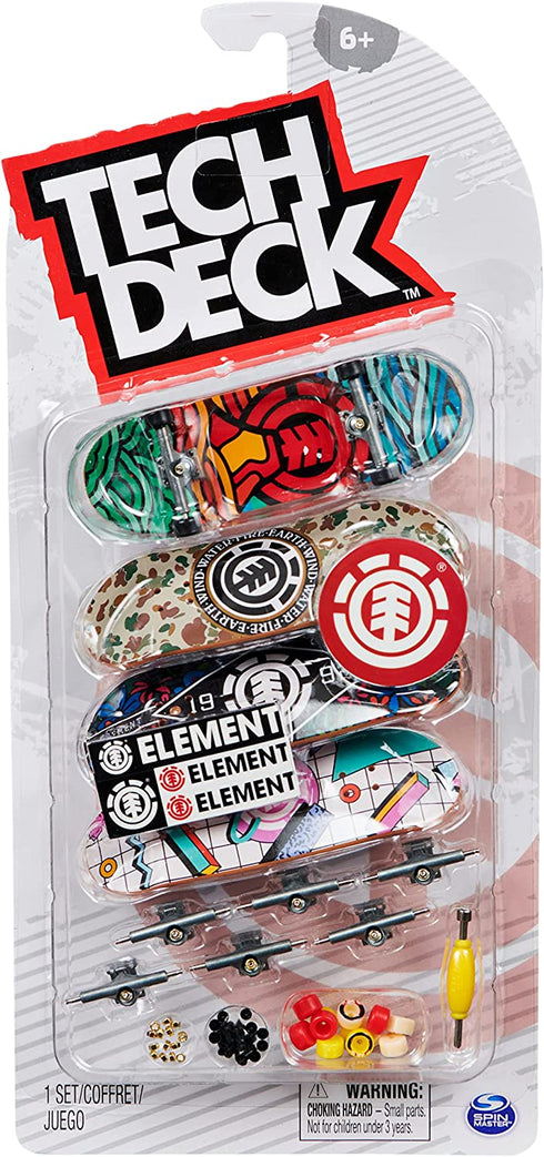 TECH DECK, Sk8shop Fingerboard Bonus Pack, Collectible and Customizable Mini Skateboards, Kids Toys for Ages 6 and up (Styles May Vary)