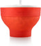 Lekue Microwave Popcorn Popper/ Popcorn Maker, Red